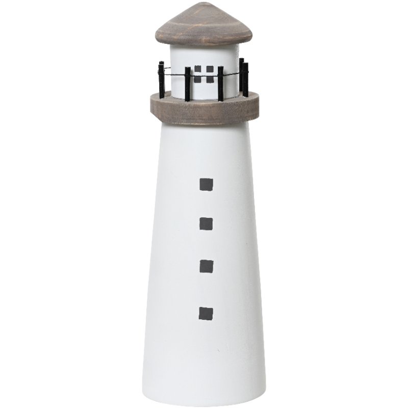 Kaemingk Kaemingk Large Pinewood Lighthouse Ornament