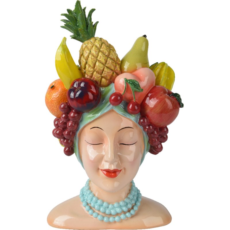 Kaemingk Kaemingk Figure Planter with Fruit