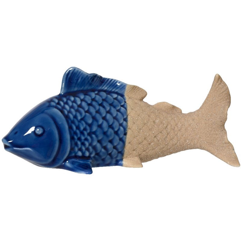 Kaemingk Kaemingk Two Tone Porcelain Fish Ornament
