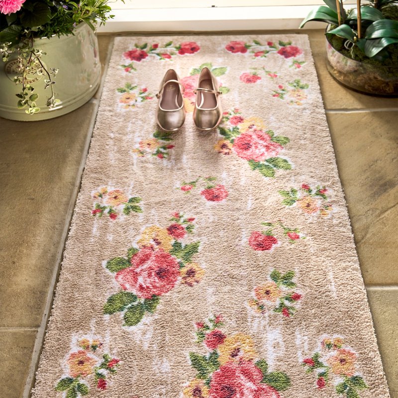 Woven Rug Pattern Roses Hug Rug Patterns Vintage Rose | Aldiss of Norfolk