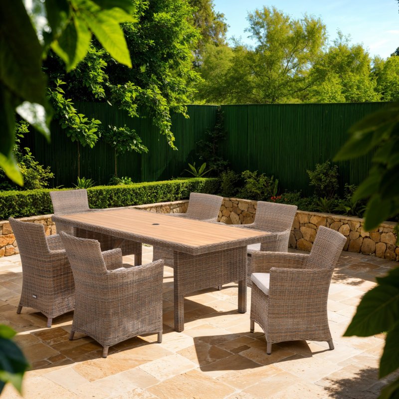 Bermuda 6 Seater Set lifestyle