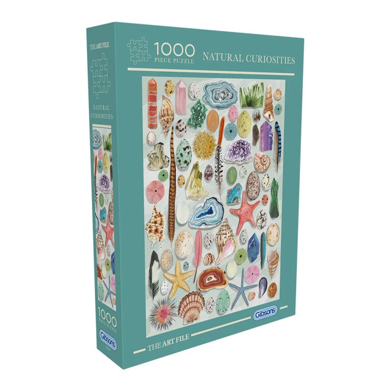 Gibsons Natural Curiosities 1000 Piece Puzzle box