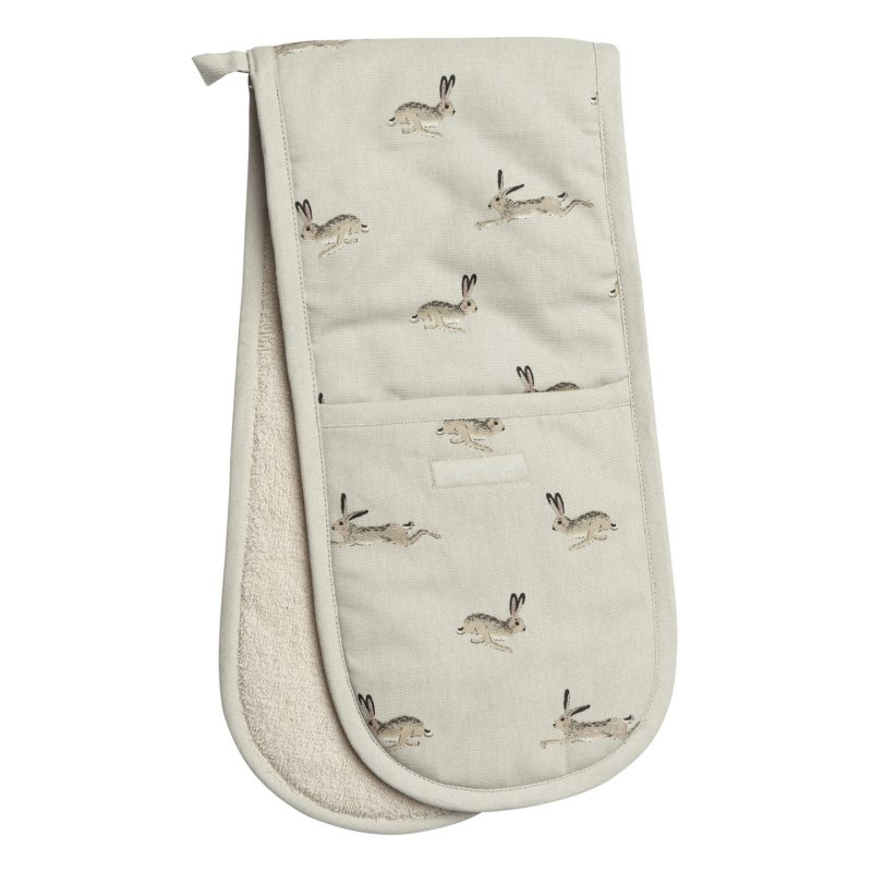 Sophie Allport Hare Double Oven Glove