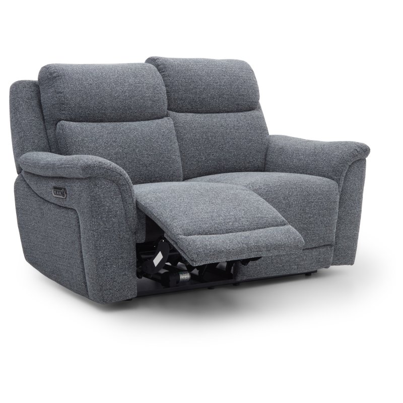 Noah 2 Seater Power Recliner in Milan Anthracite | Aldiss
