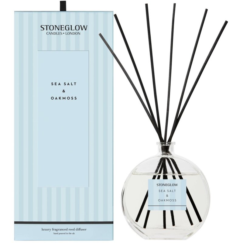Stoneglow Sea Salt & Oakmoss Large Reed Diffuser 460ml