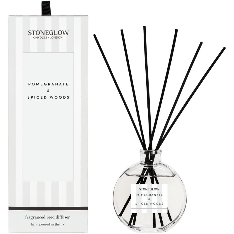 Stoneglow Pomegranate & Spiced Woods Reed Diffusers 120ml