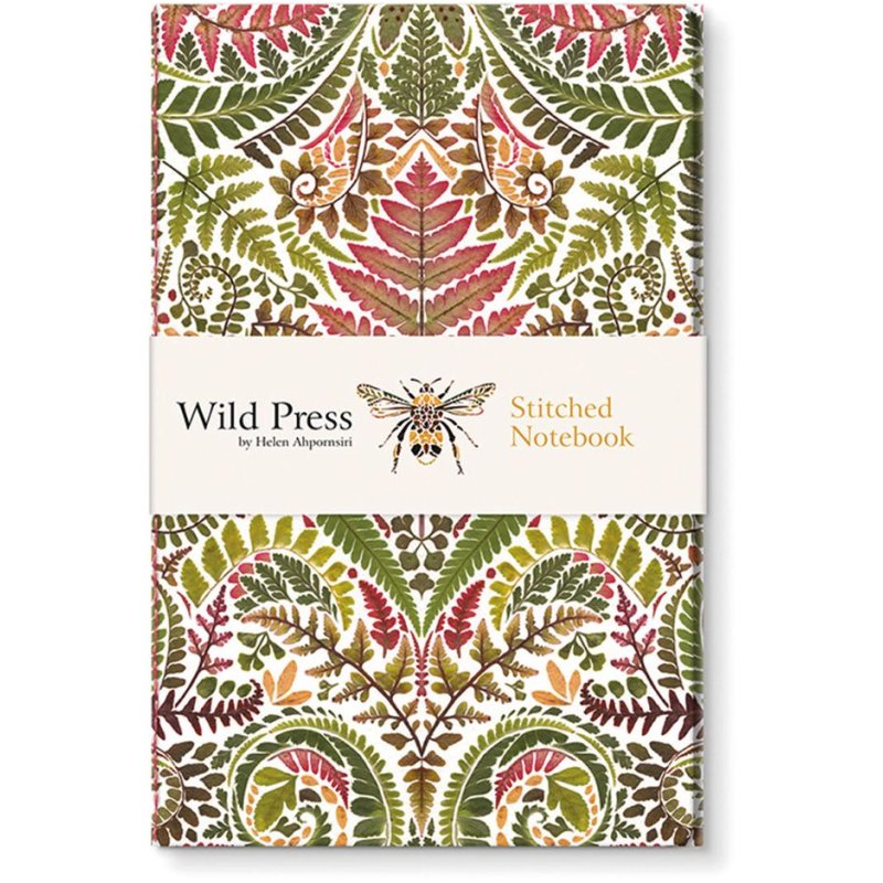 Wild Press Fern Fever Stitched Notebook
