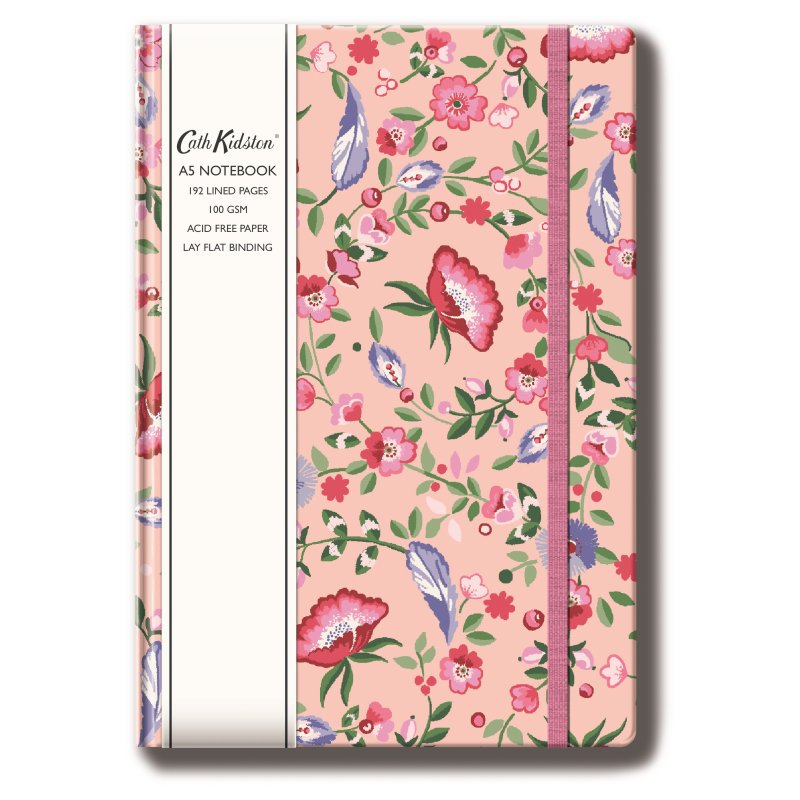 Cath Kidston Cath Kidston Pink A5 Notebook