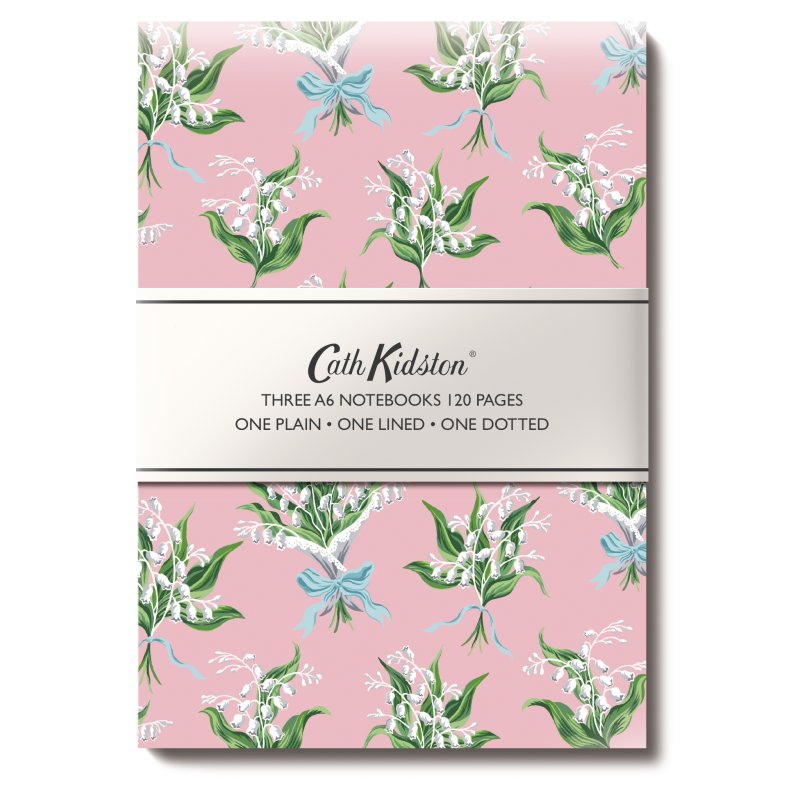 Cath Kidston Cath Kidston Set of 3 A6 Notebooks