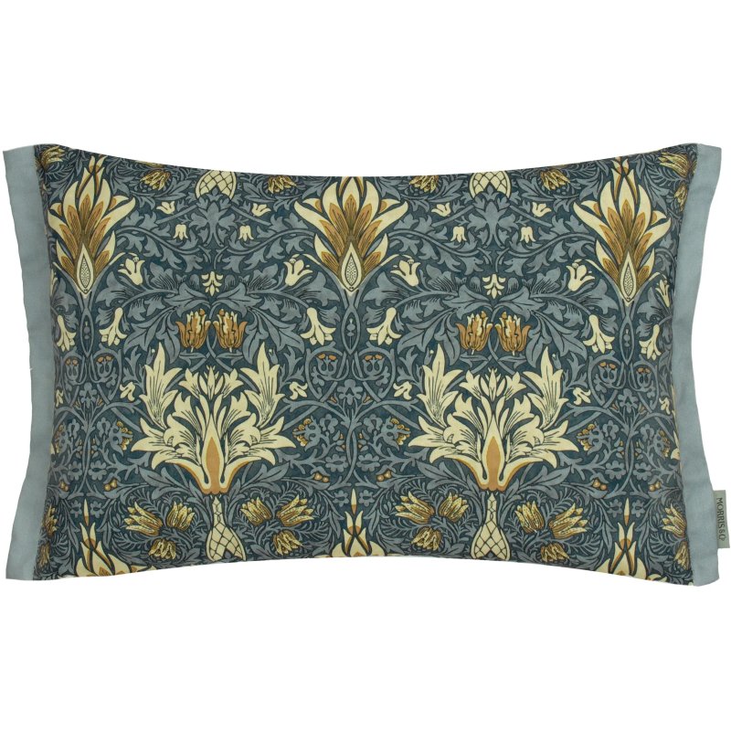 Morris & Co Morris & Co Snakeshead Indigo Outdoor Cushion