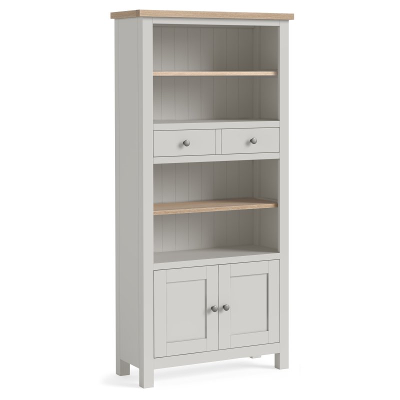 Cottage Collection Display Unit In Grey