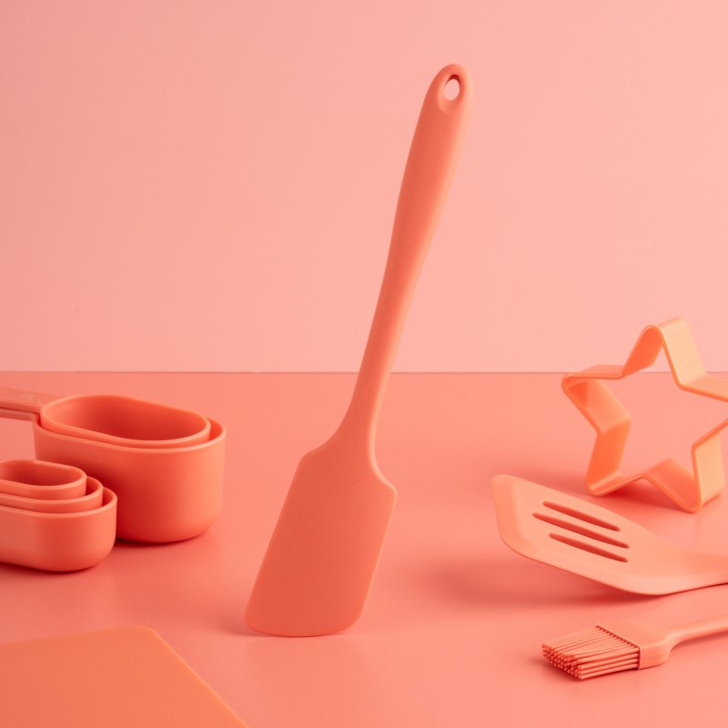 Fusion Fusion Twist Coral Silicone Spatula