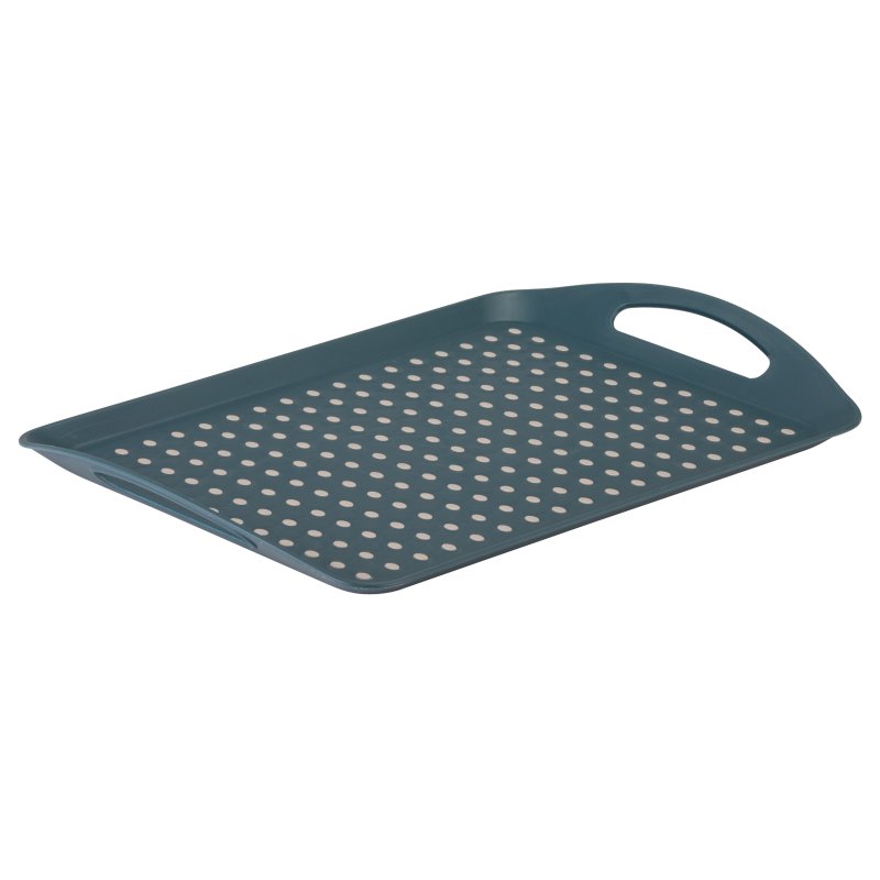 Fusion Fusion Twist Blue Non-Slip Tray
