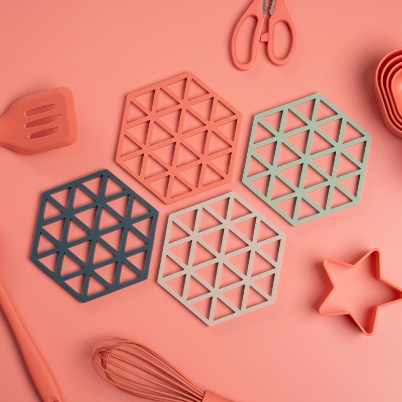 Fusion Fusion Twist Silicone Trivet