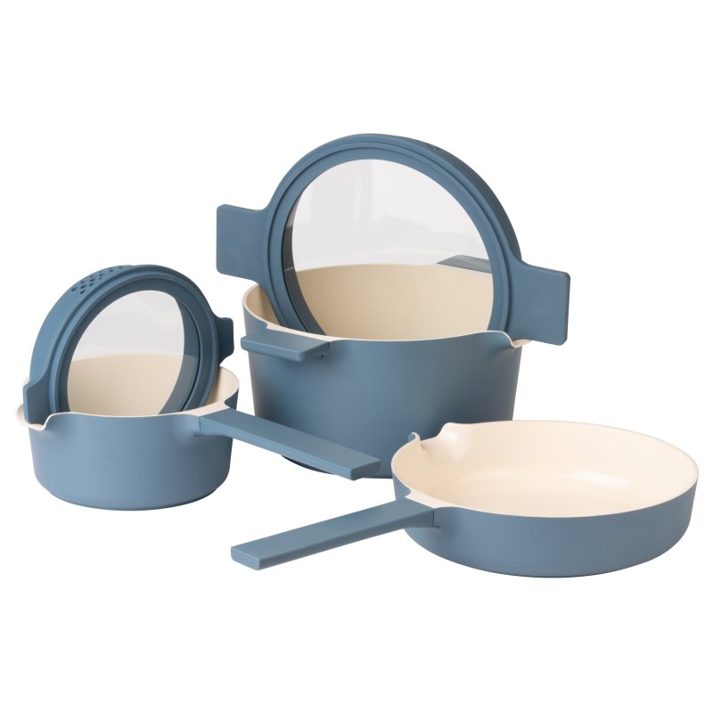 Luxe Luxe All-In-One Mid Blue Cookware Set