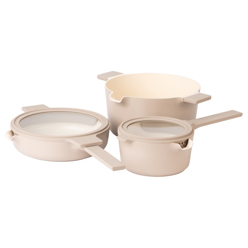 Luxe Luxe All-In-One Beige Cookware Set