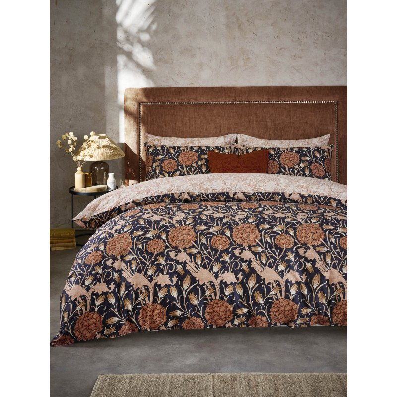 Morris at Home William Morris At Home Wild Tulip Copper Duvet Cover Set