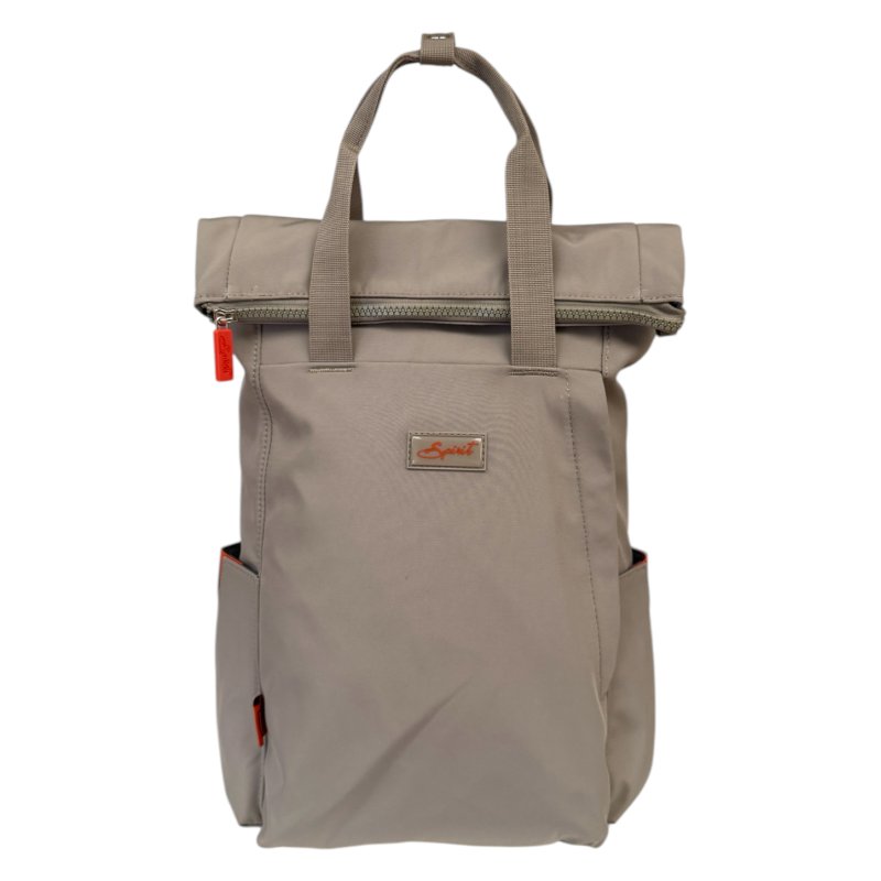 Spirit Spirit Little Clifton Earth Taupe Roll Top Backpack