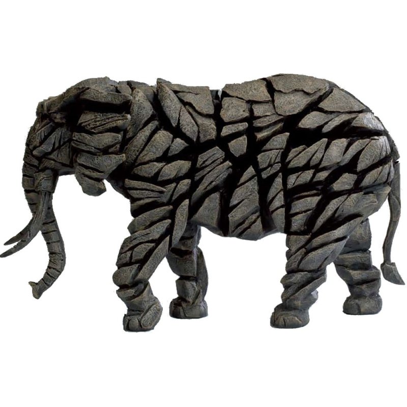 Edge Mocha Elephant Sculpture
