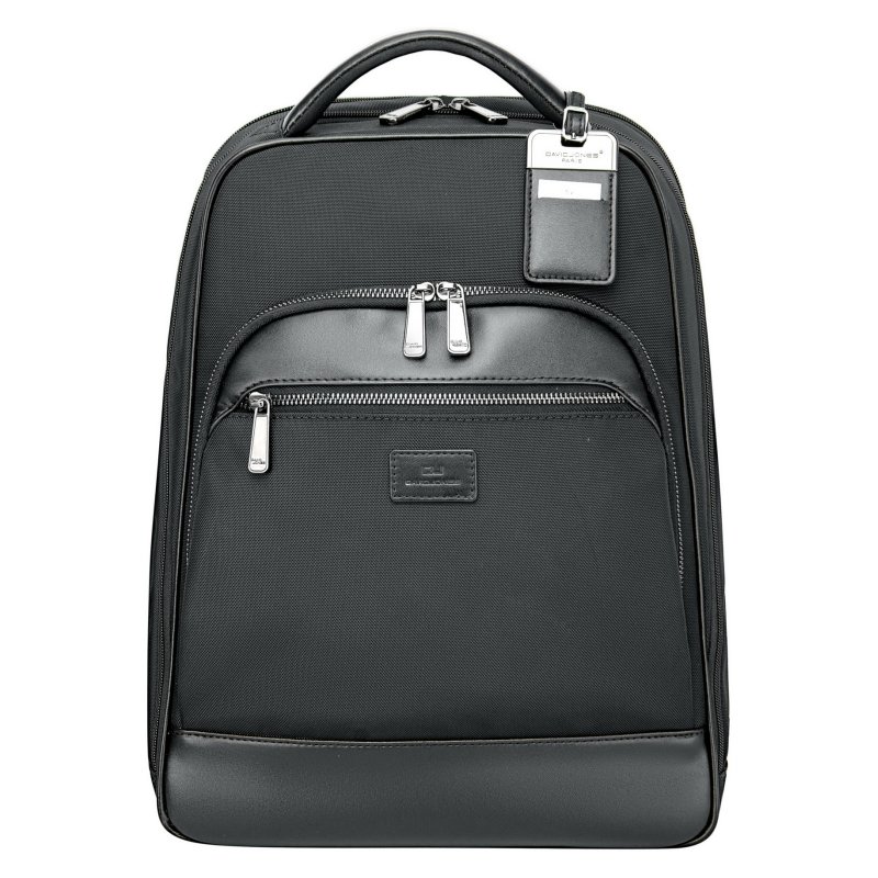David Jones David Jones Black Backpack