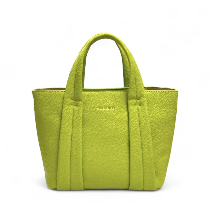 David Jones David Jones Lime Large Square Handbag