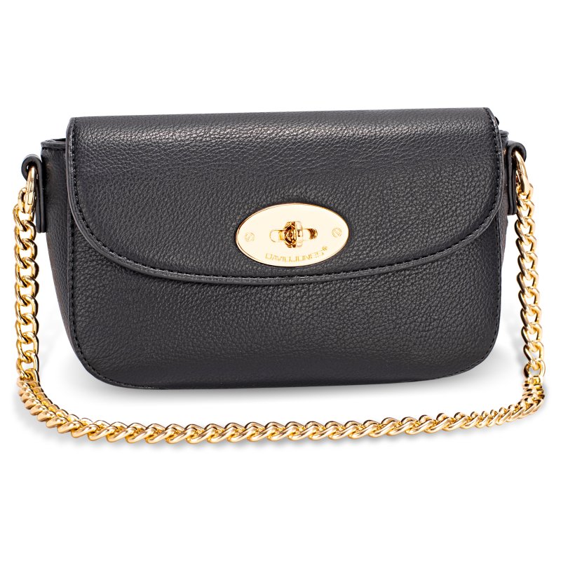 David Jones David Jones Black Chain Strap Shoulder Bag
