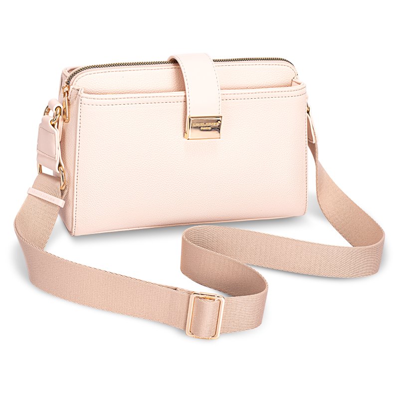 David Jones David Jones Scallop Multi Pocket Shoulder Bag