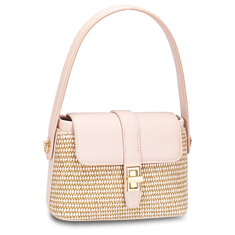 David Jones David Jones Scallop Textured Half Flap Handbag