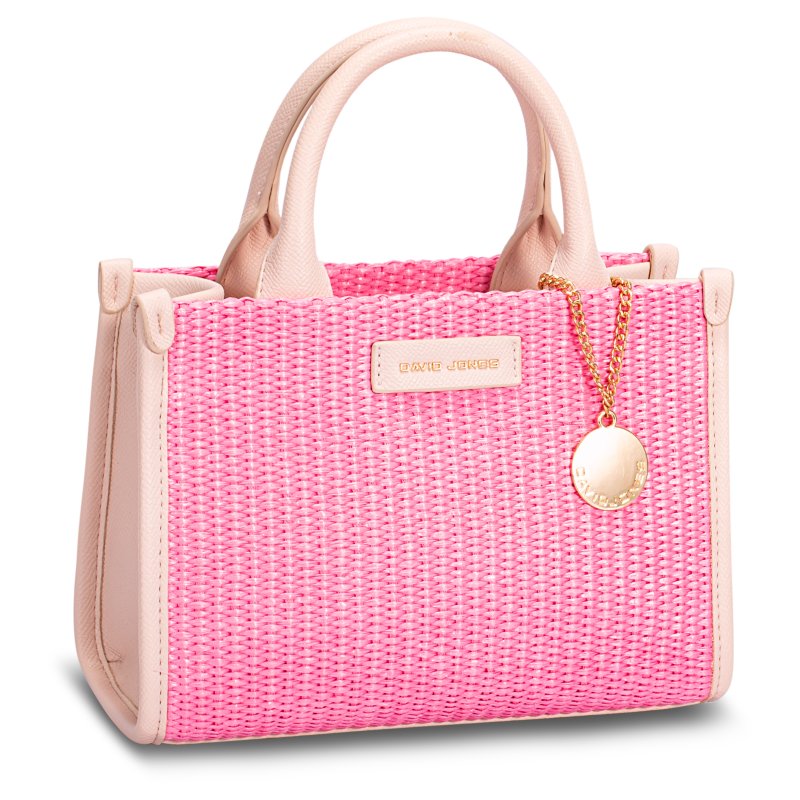 David Jones David Jones Scallop Textured Twin Handle Handbag