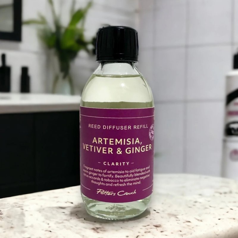 Potters Crouch Potters Crouch Wellness Clarity Artemisia Vetiver & Ginger Diffuser Refill