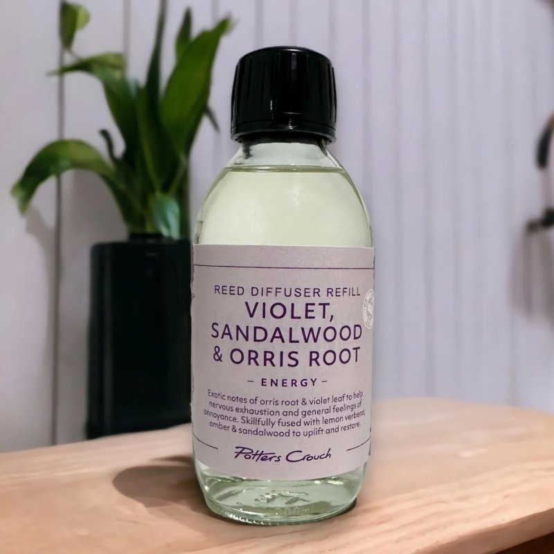 Potters Crouch Potters Crouch Wellness Energy Violet, Sandalwood & Orris Root Diffuser Refill