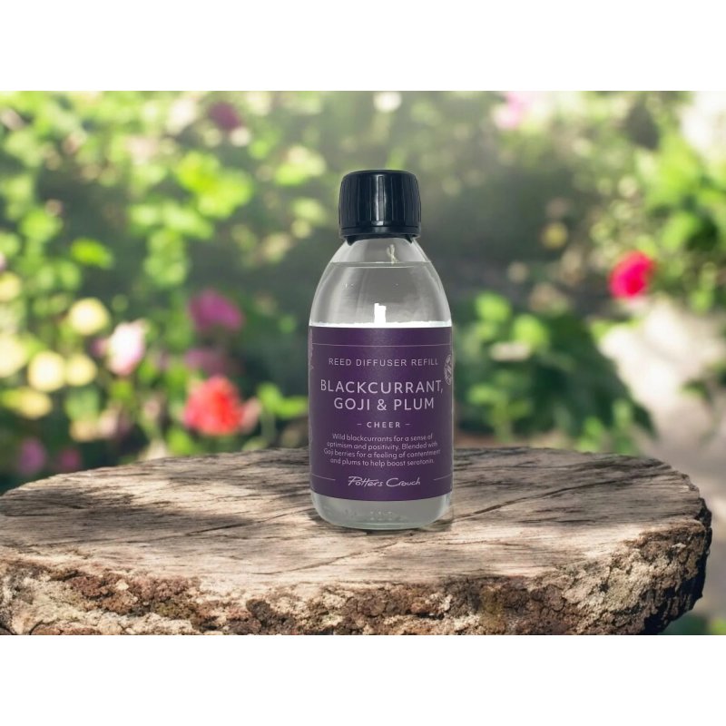 Potters Crouch Potters Crouch Wellness Cheer Blackcurrant, Goji & Plum Diffuser Refill