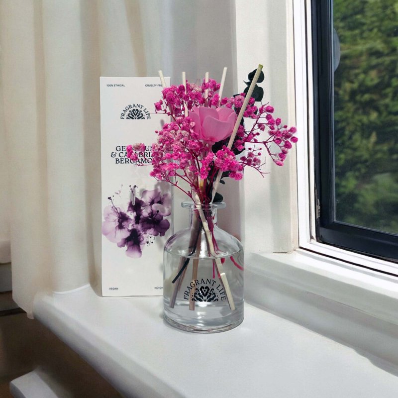 The Fragrance House Fragrant Life Geranium and Calabrian Bergamot Diffuser