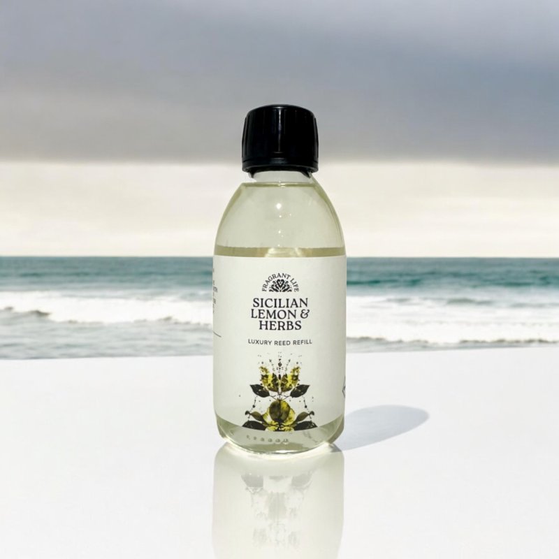 The Fragrance House Fragrant Life Sicilian Lemon & Herb Diffuser Refill