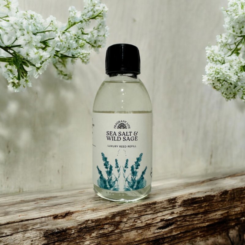 The Fragrance House Fragrant Life Sea Salt & Wild Sage Diffuser Refill