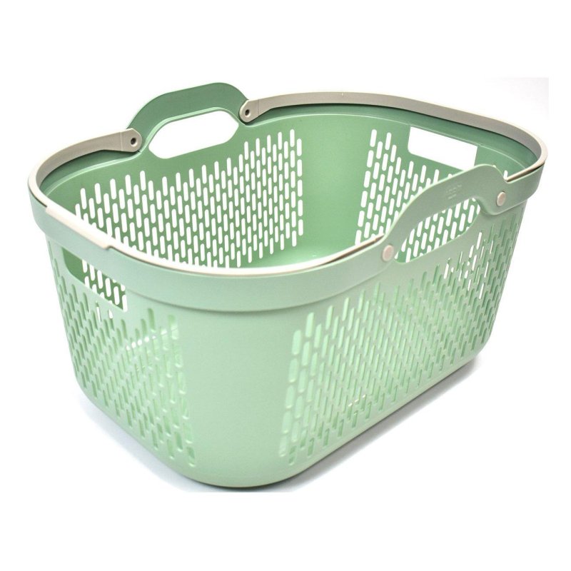 Addis Addis Signature Sage Laundry Basket With Carry Handles