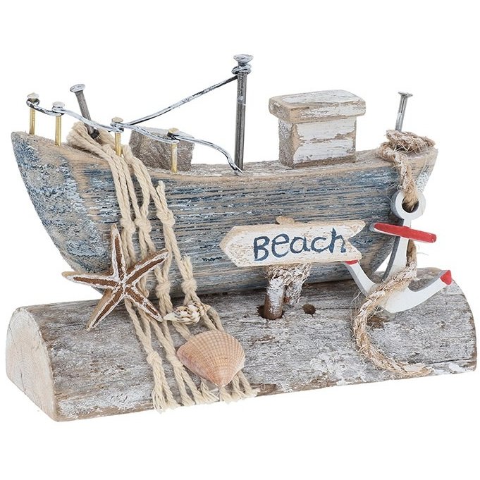 Shudehill Shudehill Sandy Bay Standing Fishing Boat Ornament