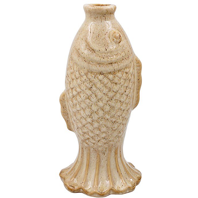 Shudehill Shudehill Cream Fish Vase
