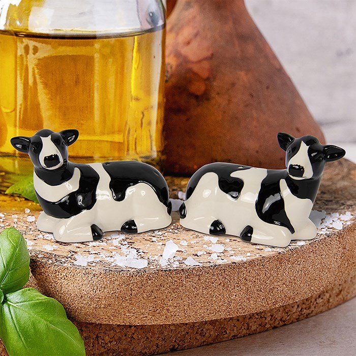 Shudehill Shudehill Cow Salt & Pepper Shaker Set
