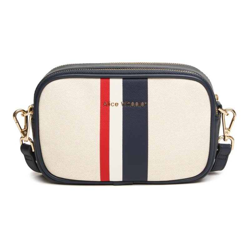 Alice Wheeler Madrid Camera Bag Navy