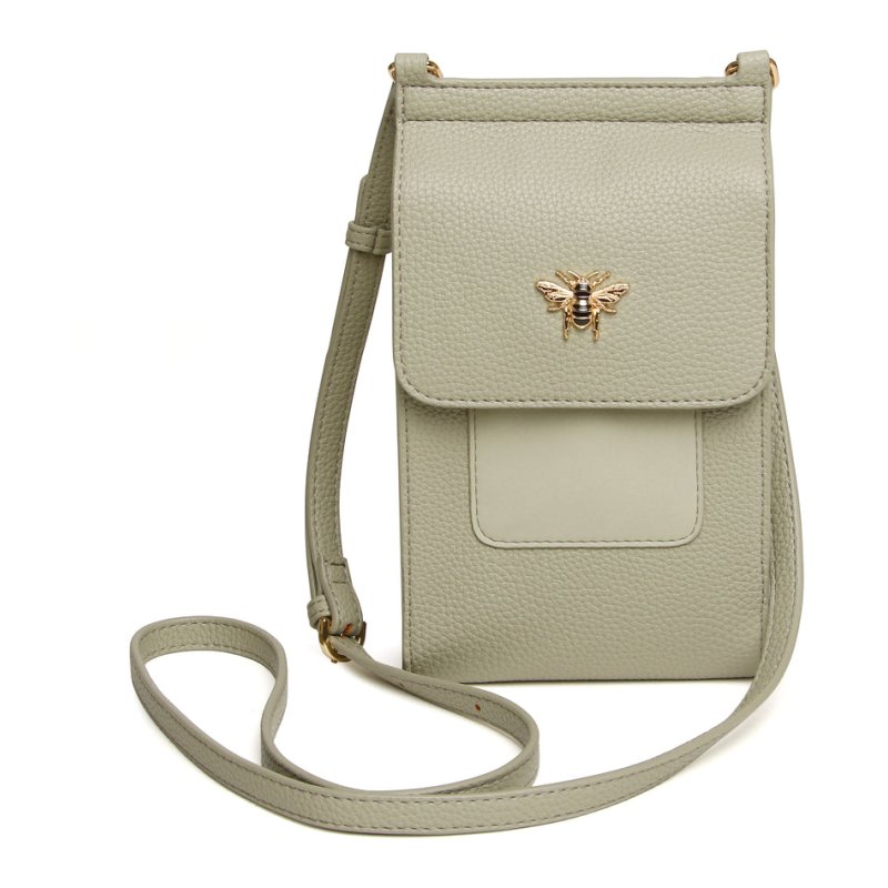 Alice Wheeler Bloomsbury Cross Body Bag Pistachio