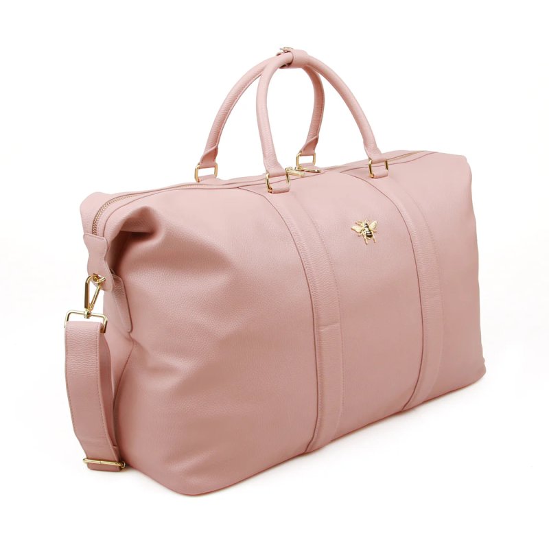 Alice Wheeler Marylebone Overnight Bag Pink