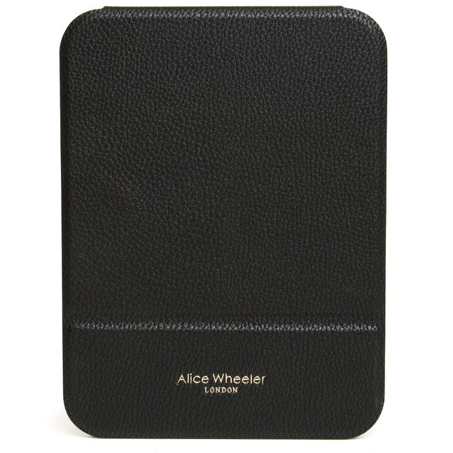Alice Wheeler Folding Travel Mirror Black
