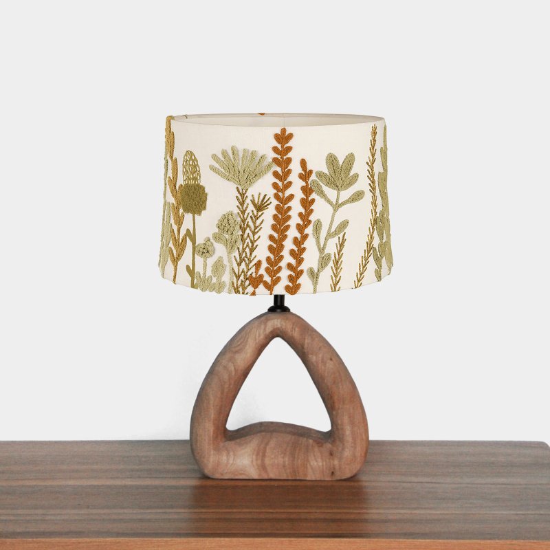 Aquarelle Home Aquarelle Home Llewellyn Mini Table Lamp With Harvest Rusty Shade
