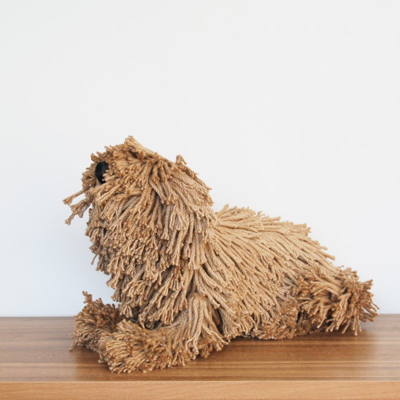 Aquarelle Home Aquarelle Home Natural Daisy Dog Lying Down Sculpture