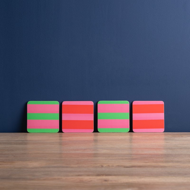 Creative Tops Creative Tops Stripes Set of 4 Coasters