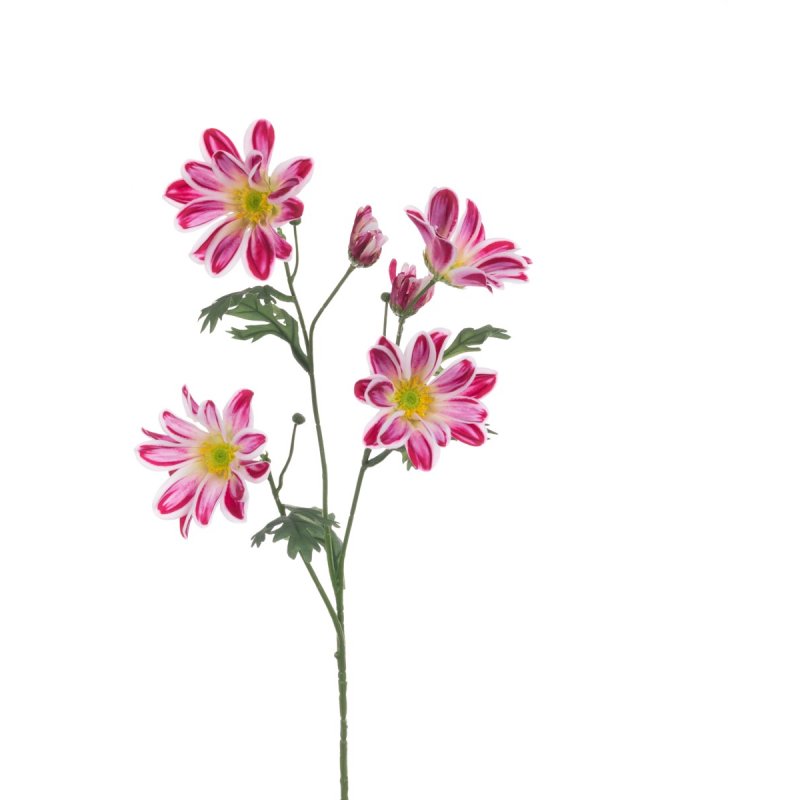 Floralsilk Eco Dark Pink Gazania Daisy Spray