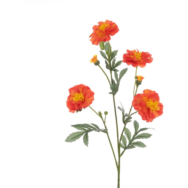 Floralsilk ECO Orange Marigold Spray