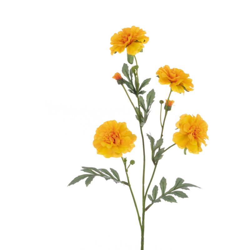 Floralsilk ECO Yellow Marigold Spray