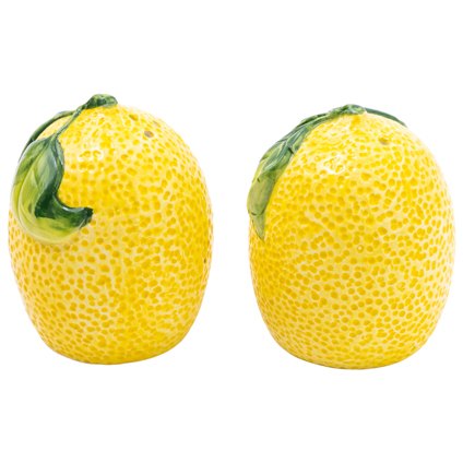 Candlelight Lemons Salt And Pepper Pots